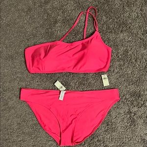 Aerie one shoulder bikini